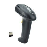 Lecteur de codes-barres sans fil 1D, scanner laser portable, récepteur 2.4G pour supermarché POS