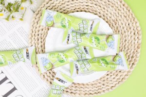 Producción de Muestras Personalizadas OEM/ODM, Caramelos Esféricos de Jugo de Frutas Lácticas con <span class=keywords><strong>Semillas</strong></span> de Chía, Caramelos Duros con Sabor a Frutas Mixtas - Product Image 4