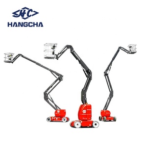 Plataforma de Trabajo Aérea Hidráulica Articulada HangCha, 12-17 Metros, Tamaño de Mesa 1.2x10.77, para Construcción - Product Image 4