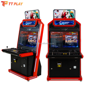 Hochwertige <span class=keywords><strong>Arcade</strong></span>-Kampfmaschine mit RGB-Dynamikbeleuchtung, Zero-Lag-Joysticks, 2-Spieler-Retro-Konsole für Unterhaltungsorte - Product Image 5