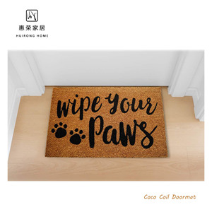 PVC Porta Stuoia <span class=keywords><strong>di</strong></span> Cocco Indoor Outdoor Tappeto <span class=keywords><strong>di</strong></span> Benvenuto Anteriore Zerbino Tappeti Antiscivolo Entrata del tappeto Coco Coir Porta Stuoie - Product Image 5