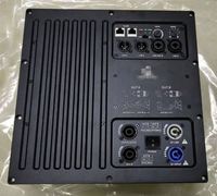 Amplificateur de puissance DSP 3 canaux 2*400 1200W, module d'amplification pour système de haut-parleurs, amplificateurs de subwoofer, carte DSP professionnelle pour haut-parleurs
