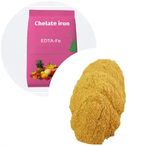 Factory supply iron fertilizer DTPA Fe iron chelate edta for Vegetable strawberry citrus