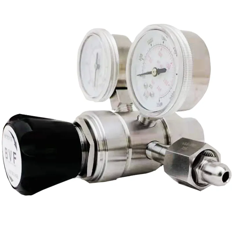 Precise and stable two-stage pressure reducing valve Excellent and stable output pressure