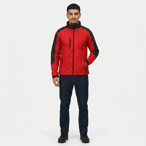Vêtements de mode 2026, nouvelle conception de vestes softshell, logo personnalisé, imperméable, respirant, veste softshell pour homme, OEM - Product Image 1