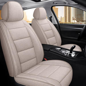 Housse de coussin universelle en cuir pour siège de voiture Nouveau modèle X5 Housse de siège aérée respirante en tissu quatre saisons - Product Image 2