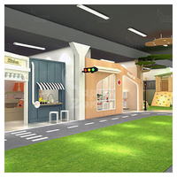 Maisons de jeu personnalisées pour enfants Tiny Town, centre de divertissement intérieur pour bébés et jeunes enfants, idéal pour les aires de jeux intérieures