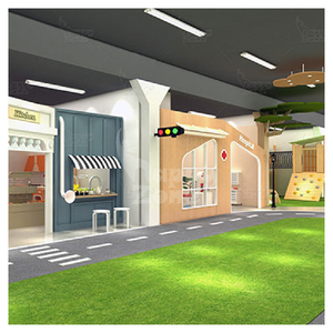 Maisons de jeu personnalisées pour enfants Tiny Town, centre de divertissement intérieur pour bébés et jeunes enfants, idéal pour les aires de jeux intérieures - Product Image 4