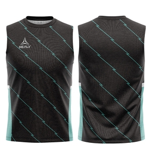 ชุดเสื้อฟุตบอลแขนกุดพิมพ์ลายออกแบบได้ตามต้องการ - Product Image 5