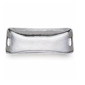 ถาดเสิร์ฟอาหารถาดเสิร์ฟอาหารโลหะทรงรีดีไซน์แบบคลาสสิกงานแฮนด์เมดคุณภาพระดับพรีเมียม - Product Image 1