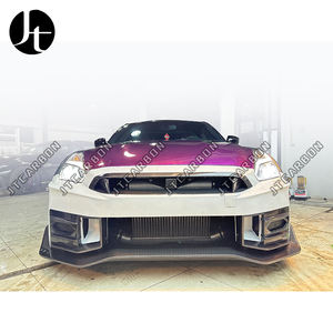 2024 Nismoสไตล์คาร์บอนไฟเบอร์ด้านหน้าด้านหลังกันชนด้านข้างกระโปรงด้านหลังสปอยเลอร์สําหรับNissan GTR R35 2008-2016 Body Kit - Product Image 4