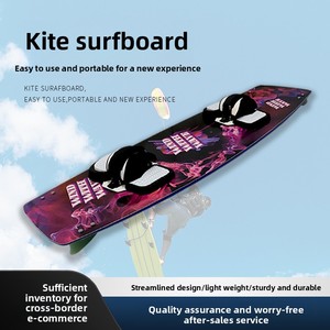 Tabla de Kitesurf Hidroala para Deportes Acuáticos Transfronterizos, Esquí Acuático Flotante Ligero de Fibra de Carbono y Fibra de Vidrio Antideslizante para Principiantes - Product Image 2
