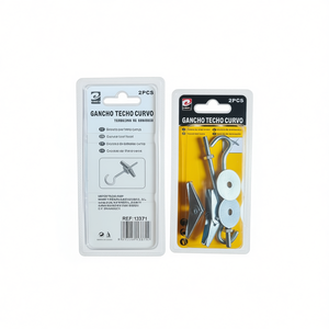 Gancho Techo Curvo 2Pcs Ceiling Hook For Roof Mounting - Product Image 2