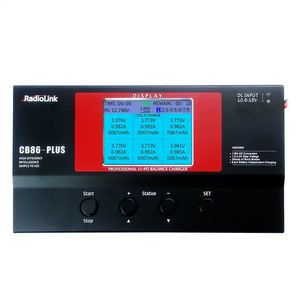 निर्माता रेडियोलिंक CB86-PLUS उच्च सटीक संतुलन चार्जर 1mv सटीक 2-6s लिपो लिथियम बैटरी चार्जर बैटरी डॉक्टर - Product Image 2