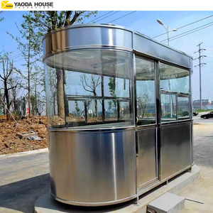 Cabina de vigilancia de carretera con cámara de Israel, <span class=keywords><strong>casa</strong></span> de guardia de acero inoxidable para exteriores, portátil, prefabricada, duradera y de lujo - Product Image 5