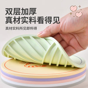 Table à manger moderne, coussin isolant en silicone mignon, anti-brûlure, haute température, 3 mm d'épaisseur, réutilisable, pour tasse, <span class=keywords><strong>pot</strong></span>, bol - Product Image 3