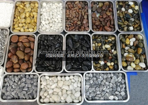 Thiết kế hiện đại giảm tự nhiên sông Cobble sỏi cao đánh bóng hỗn hợp màu Đá Nhân Tạo cho vườn ngoài trời ngoại thất & công viên - Product Image 4