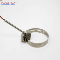 Capteur de température à pince thermocouple durable OEM/ODM, fixation sur tuyau en plastique, câble de raccordement, pour surface latérale de pipeline, ISO9001, directement de l'usine