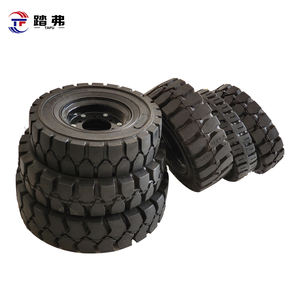 공장 솔리드 타이어 지게차 6.50-10 28*9-15 내마모성 - Product Image 2