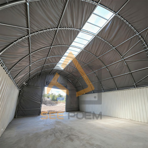 Bán buôn lớn PVC vải hàng hóa <span class=keywords><strong>container</strong></span> nơi trú ẩn hai lớp lợp cho vận chuyển <span class=keywords><strong>container</strong></span> PE Chất liệu được thiết kế - Product Image 6