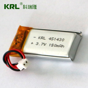 Baterai LiPo Ultra Tipis 3.7V 100mAh 381422 Mini Pouch Cell untuk Smart Watch, Pabrik OEM 16 Tahun Berpengalaman dengan Kustomisasi Cepat - Product Image 1