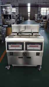 Best Price Gas / Electric / Gas Heating Power 2 tank Chicken Potato Chips Deep <strong>Fryer</strong> <strong>Machine</strong> - Product Image 4