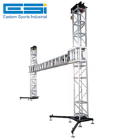 Aluminio Evento Spigot Bolt Stage Lights Dj Booth Truss Estructura para luces de cabeza móvil Truss Stand