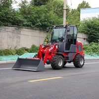 Hoflader/Radlader/Yard Frontlader Multilader Wolf 780T Payloader/Radlader Preis mit Greifer/Mulcher/Holzzange