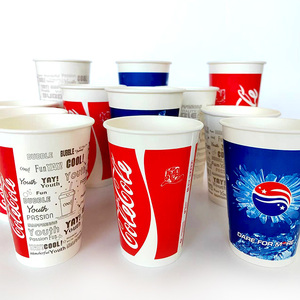 Double Wall Custom Logo Hot Coffee Paper Cup, Disposable Water Cups, Cheap Paper Cups Cola Papercup