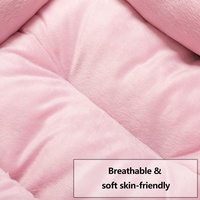 Ultra Soft XL Accessoires pour animaux Lit vétérinaire Canapé lavable en machine pour animaux de compagnie Motif solide Lits pour chats et chiens en mousse