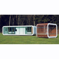 Nouvelle Arrivée - Maison Modulaire Préfabriquée Design Moderne Type Apple Cabin Space Capsule pour Glamping, Bureau, Boutique, Resort