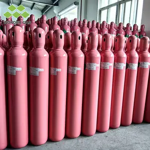 150bar yüksek basınçlı gaz şişesi ile yeni 37MN 40L helyum gazı tüpü
