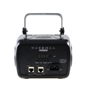 Lámpara láser de luz de mariposa, efecto de escenario colorido LED de 3 capas para DJ Disco, proyector de iluminación elegante, uso en escenario - Product Image 4