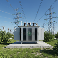 Transformateur de distribution immergé dans l'huile triphasé H61 H59 10kv 100kva 200kva 250KVA 630kva 160kva 1000KVA 1250KVA