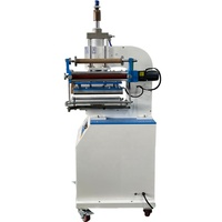 ZHENGFEI 618-M Máquina de Estampagem a Quente Elétrica Hidráulica com Tubo de Calor, Prensa Térmica Automática de Alta Eficiência para Gravação de Logotipos