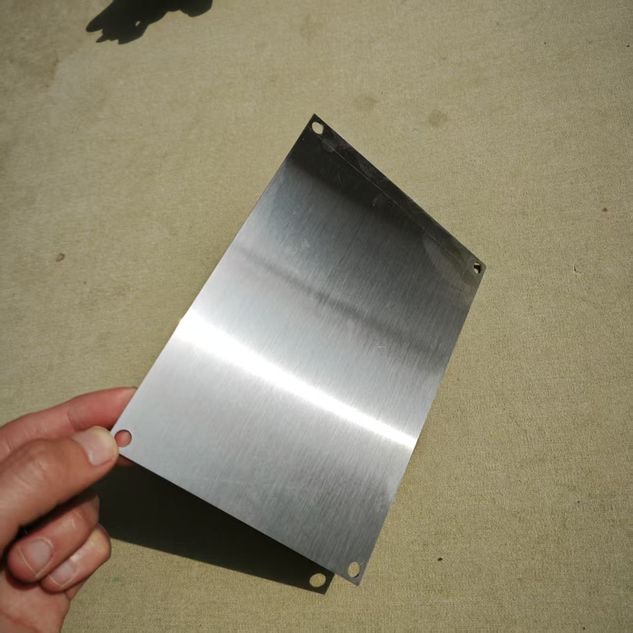 Custom Size Stainless Steel Aluminum Nameplate Digital Printing Sublimation Laser Engraving VIN QR Code