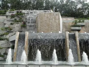 Rideau de pluie électrique, pour l'intérieur, fontaine de cascade, décoration murale