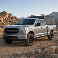Hochfeste Hardtop-LKW-Abdeckung aus Fiberglas mit Aluminiumstruktur für Pickup-Ladeflächen und hohe Ladevolumen