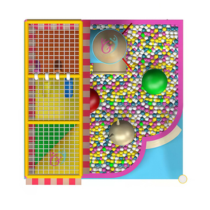 Parque Infantil Modular de Diseño Personalizado, Parque Infantil Interior con una Gran Piscina de Pelotas para Negocios de Centros de Juego Interiores - Product Image 4