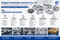 Profilé d'extrusion en aluminium sur mesure, section de cadre à fente en T industrielle, anodisé 6063-T5, service de fabrication de moules