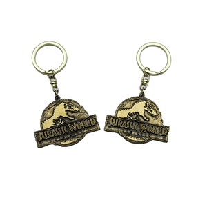 Llavero de Metal Personalizado con Diseño de Dinosaurio Vintage, Recuerdo de Parque de Vida Silvestre o Museo de Dinosaurios - Product Image 3