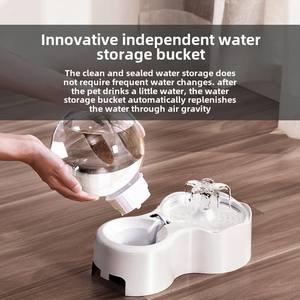 Novo Plástico Inteligente Gato Água Dispenser Eco-Friendly <span class=keywords><strong>Pet</strong></span> Água Fonte <span class=keywords><strong>Bowl</strong></span>/Dog Gravidade Água Alimentador Automático Circulação Carga - Product Image 4