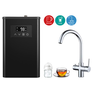 Grifos de cocina hirviendo 3 en 1, grifo de agua hirviendo instantáneo, mezclador frío y caliente, grifo de filtración de agua y grifos, unidad de agua caliente debajo del fregadero - Product Image 1