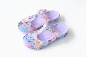 Zuecos para Mujer Sandalias <span class=keywords><strong>de</strong></span> Playa <span class=keywords><strong>de</strong></span> EVA Zapatos Huecos para Jardín Pantuflas con Agujeros Zapatillas Acuáticas sin Cordones Estilo Foam Runner - Product Image 6