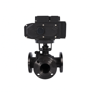 Válvula de Bola Eléctrica Motorizada COVNA IP68 a Prueba de Agua, de Dos Vías, Doble Unión, Tipo Modulante, 4-20mA - Product Image 3