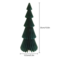 Décorations de Noël et de Pâques en carton 3D, écologiques, festives, aimantées, pliables et personnalisables pour la maison - Vente en gros