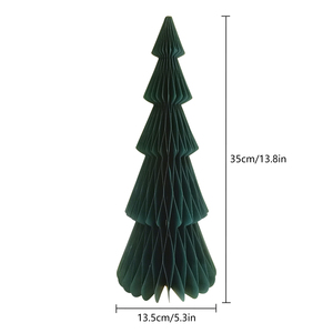 Albero <span class=keywords><strong>di</strong></span> Natale in Cartone 3D all'Ingrosso, Decorazione Pasquale Ecologica, Ornamenti Festivi Magnetici Pieghevoli Personalizzabili per la Casa - Product Image 4
