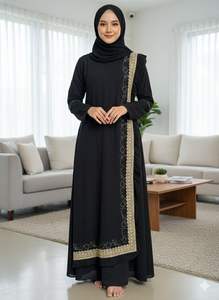 Nouvelle Abaya Arabe 2026 pour Femme – Robe Longue Modeste pour Soirée, Tenue Décontractée et Vêtements d'Intérieur Style Dubaï - Product Image 2