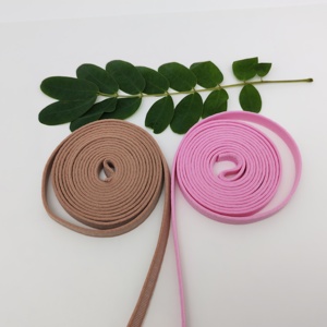 Cintura elástica de nailon con rayas arcoíris, banda elástica brillante de 14mm, zapatos antideslizantes para el hogar, muestra gratuita sostenible al por mayor - Product Image 1