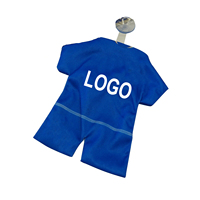 Vente en gros de supports de suspension pour maillots de football et t-shirts, 100% polyester, haute qualité, style sportif, certifiés TUV, pour fenêtre de voiture